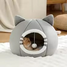Panier Lit Douillet pour Chat – Confort Moelleux & Sommeil Paisible