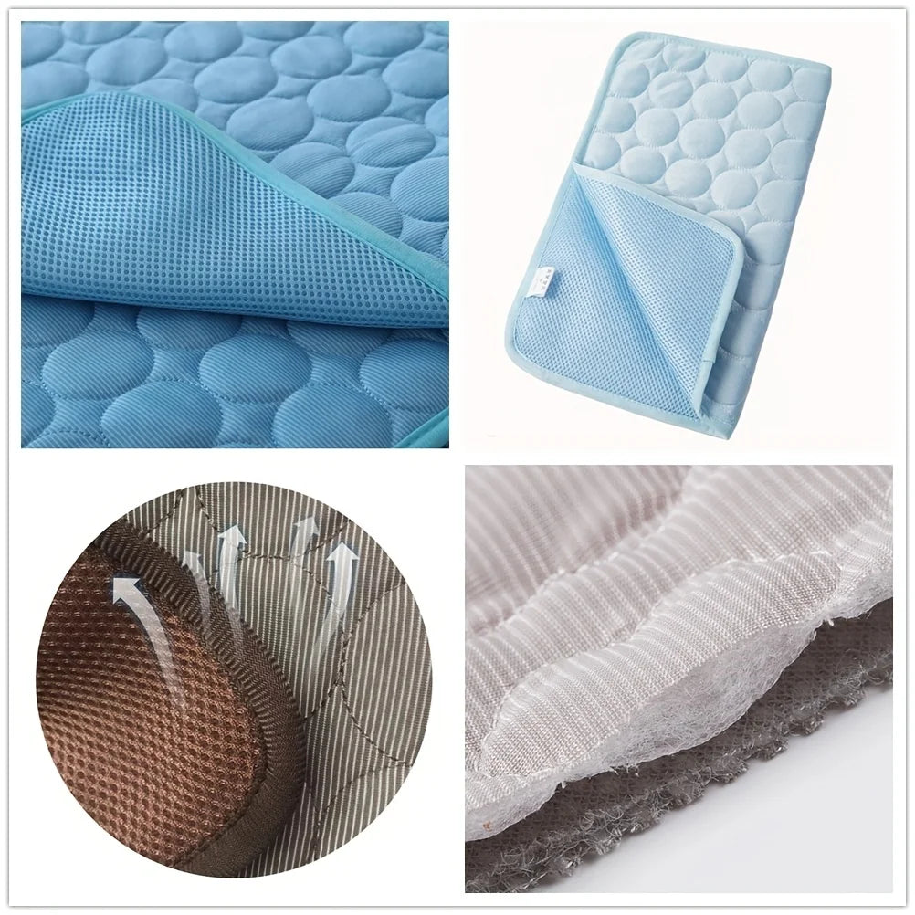 ❄️ Tapis Rafraîchissant pour Chien & Chat – Confort Été, Toutes Tailles