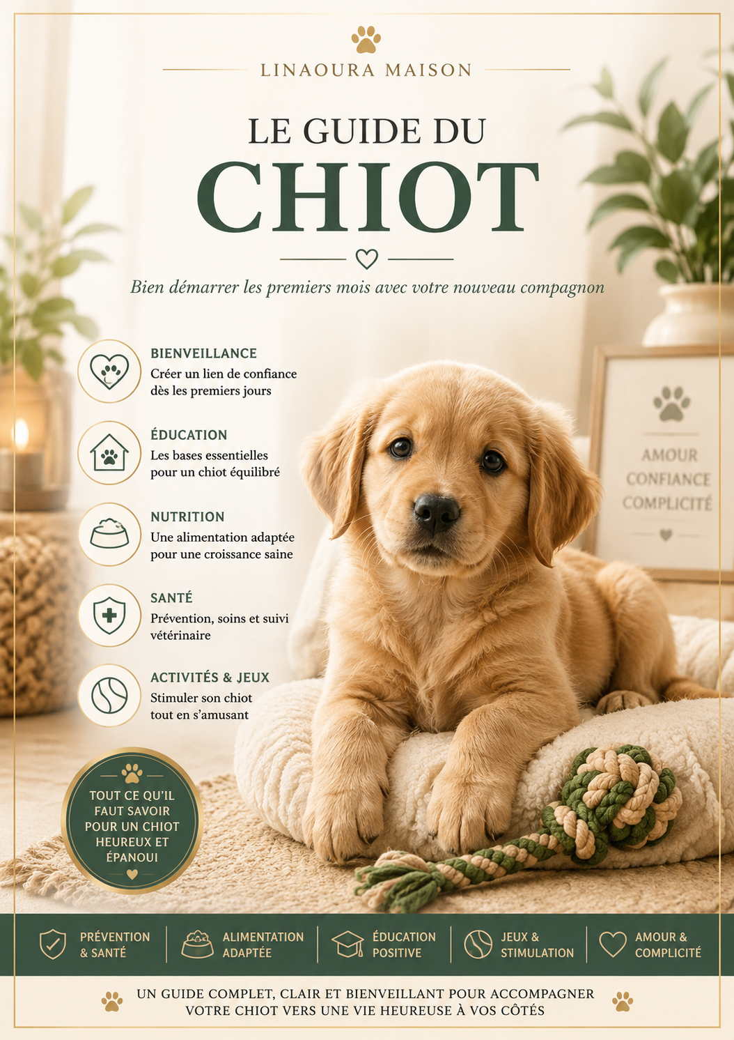 Le Guide du Chiot – E-book PDF