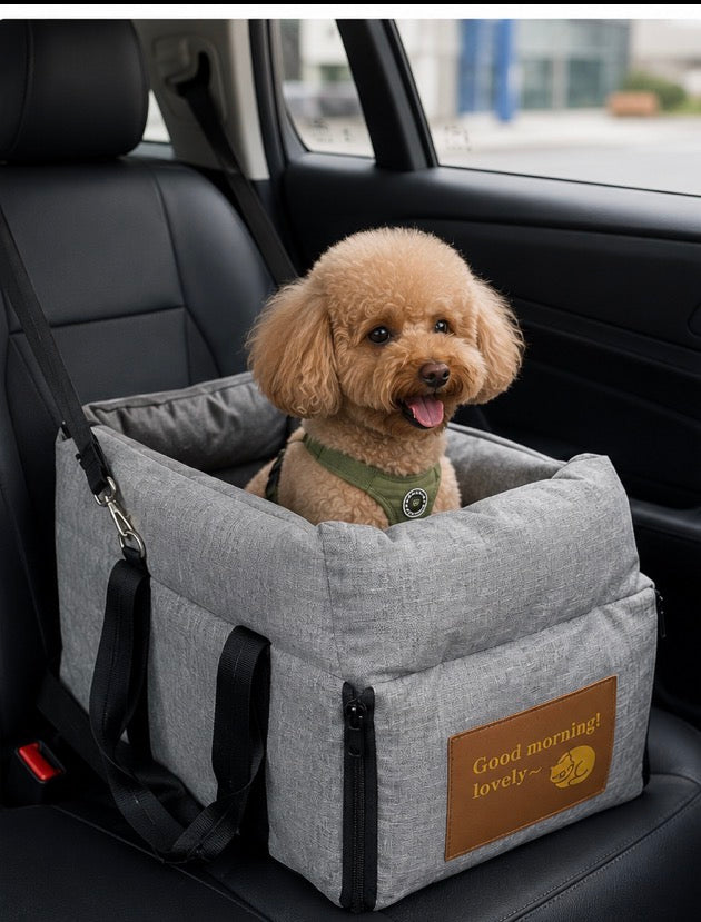 🐶 Siège Auto Apaisant Premium pour Chien – Voyagez en Toute Sérénité