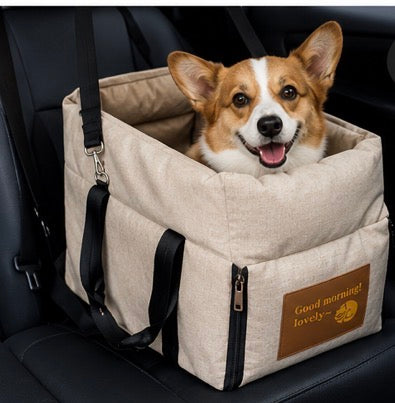 🐶 Siège Auto Apaisant Premium pour Chien – Voyagez en Toute Sérénité