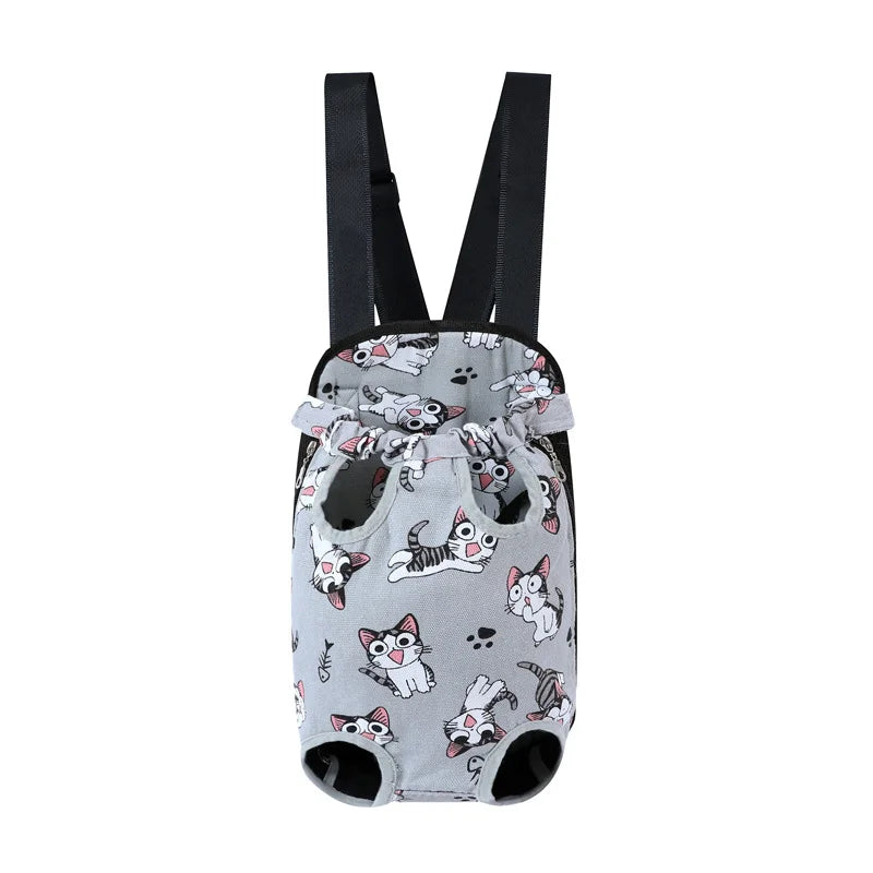 Sac à Dos Transport pour Chat et Chien - Réglable, Voyage et Randonnée