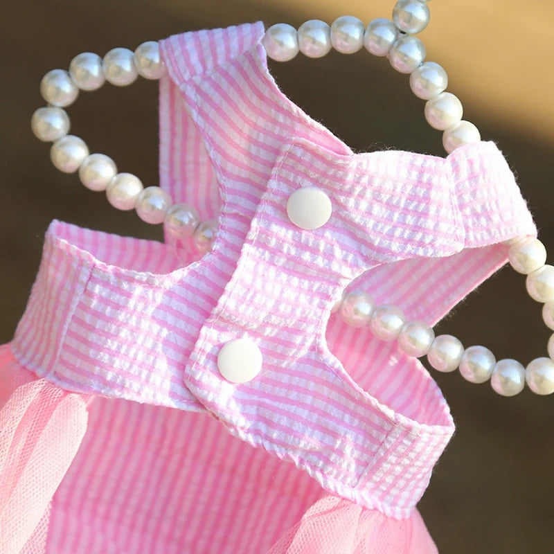 Robe d'Été pour Chien - Tulle Léger, Style Princesse