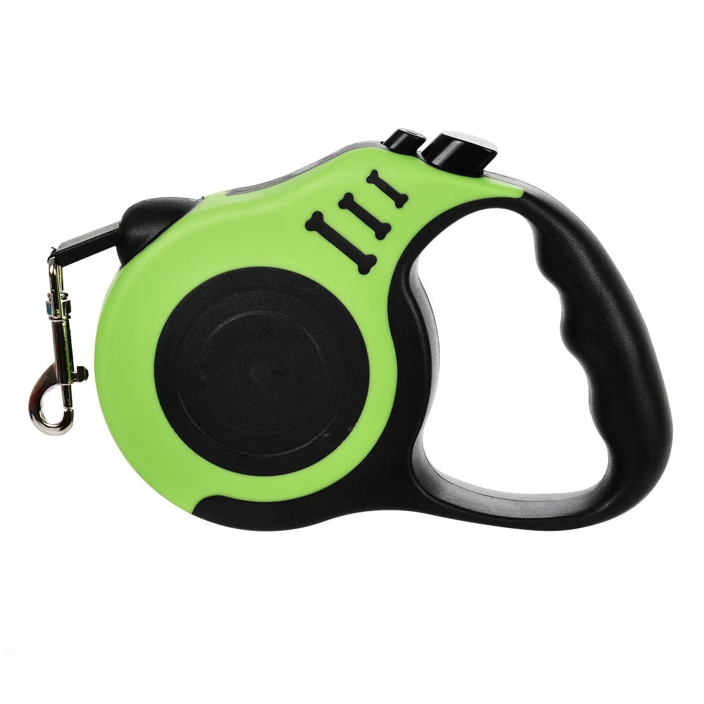 Retractable Dog Leash - 3m or 5m - Durable Traction Rope
