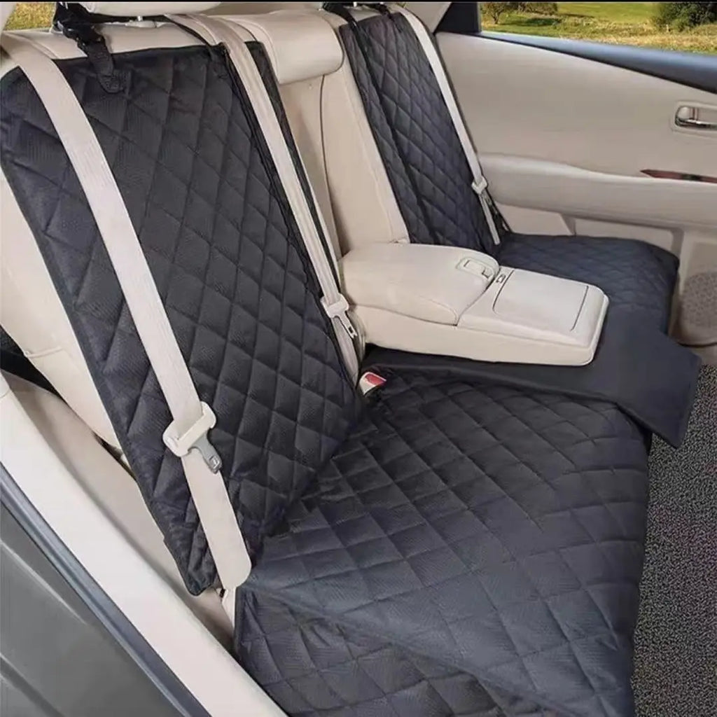 Housse de Protection Imperméable pour Siège Arrière de Voiture – Chien & Chat