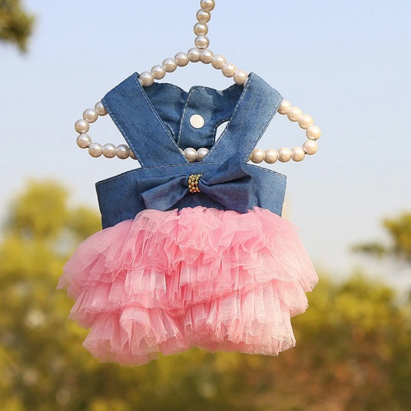 Robe d'Été pour Chien - Tulle Léger, Style Princesse