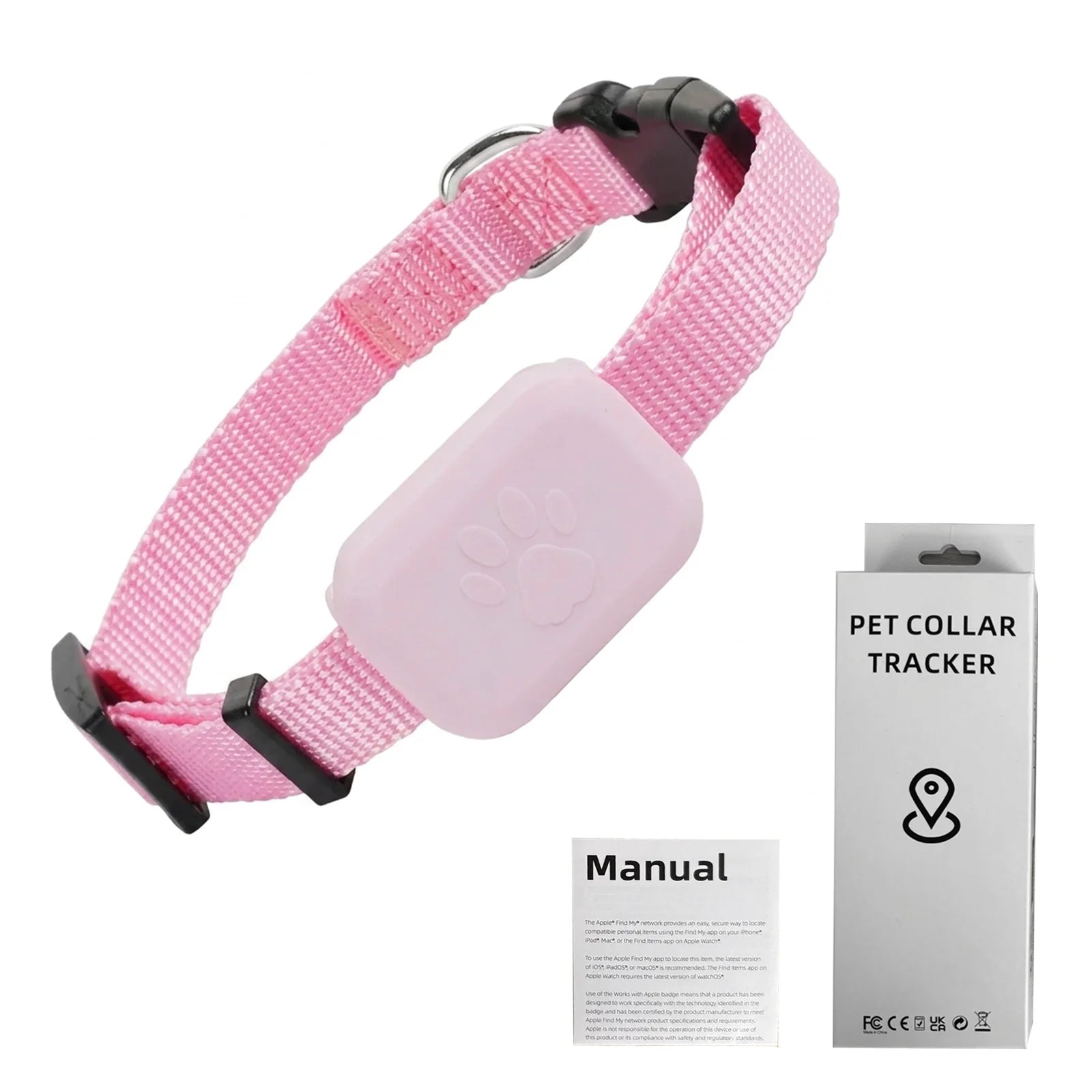 📍 Traqueur GPS Collier pour Chien & Chat (Compatible iPhone)