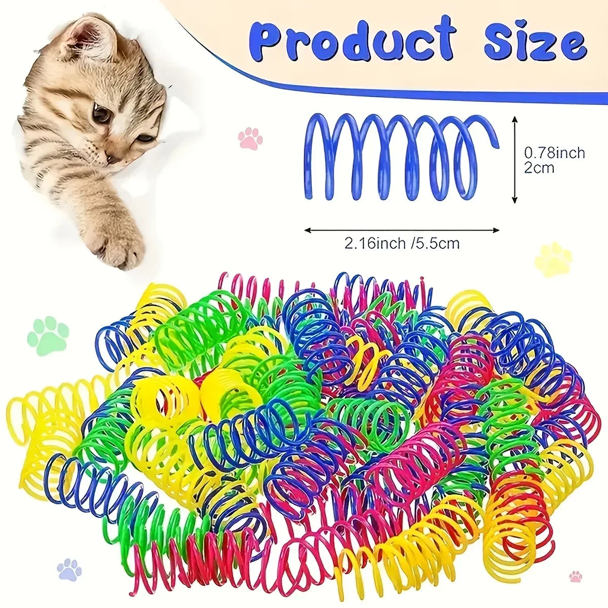 Boite de jouets varies pour chat