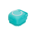 🧼 Brosse de Bain en Silicone pour Chien & Chat – Diffuseur de Shampooing Intégré