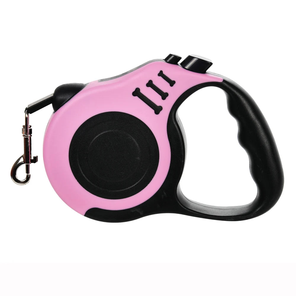 Retractable Dog Leash - 3m or 5m - Durable Traction Rope