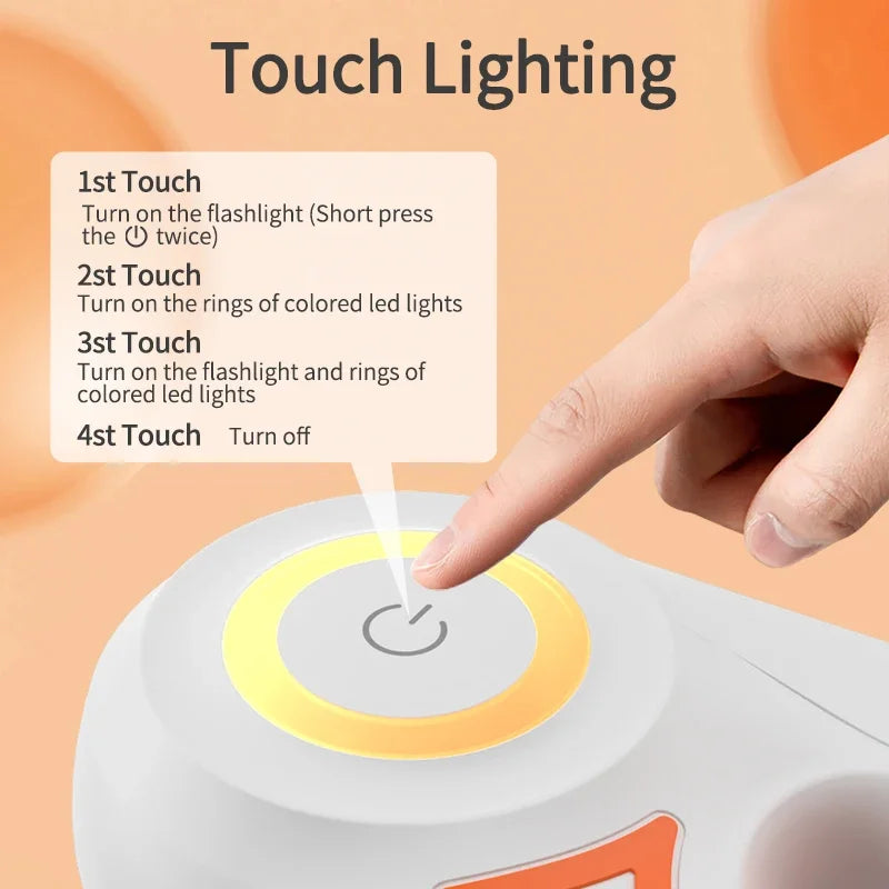 Laisse Rétractable LED Premium pour Chien – 3 ou 5 m | Sécurité & Confort