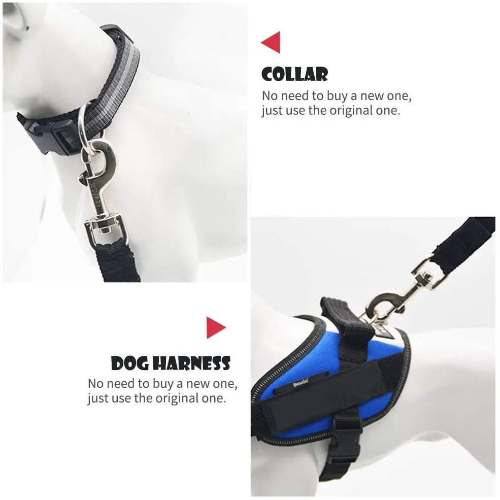 🐶 Ceinture de Sécurité Réglable pour Chien – Voyage en Toute Sérénité