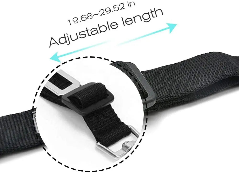 🐶 Ceinture de Sécurité Réglable pour Chien – Voyage en Toute Sérénité