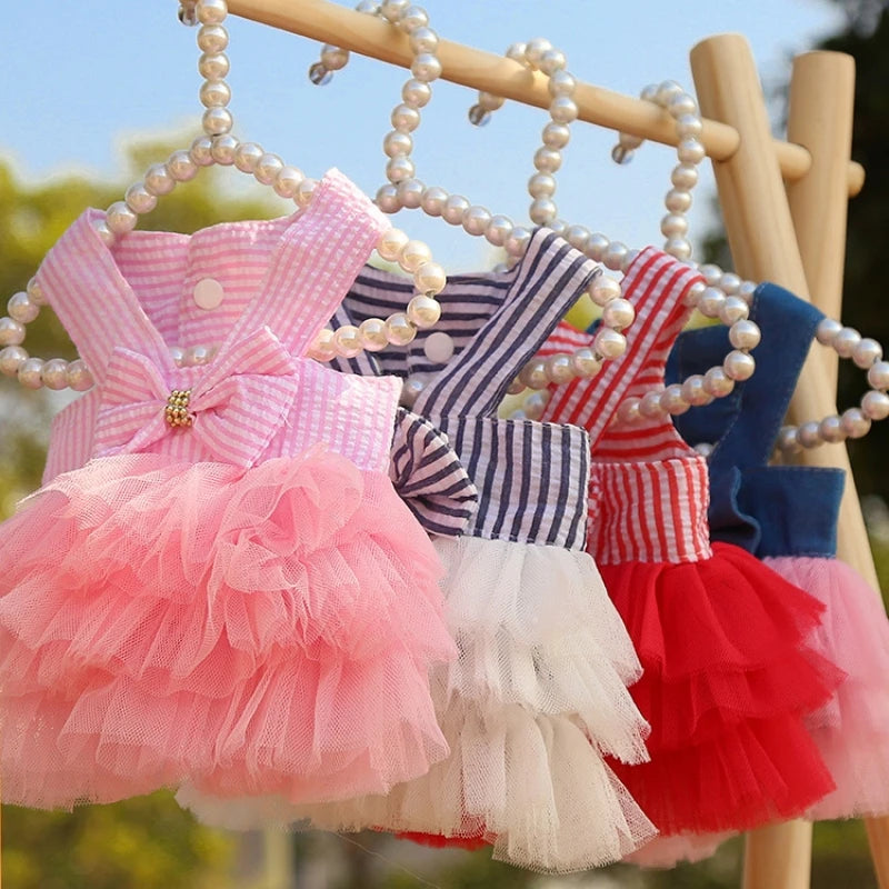 Robe d'Été pour Chien - Tulle Léger, Style Princesse