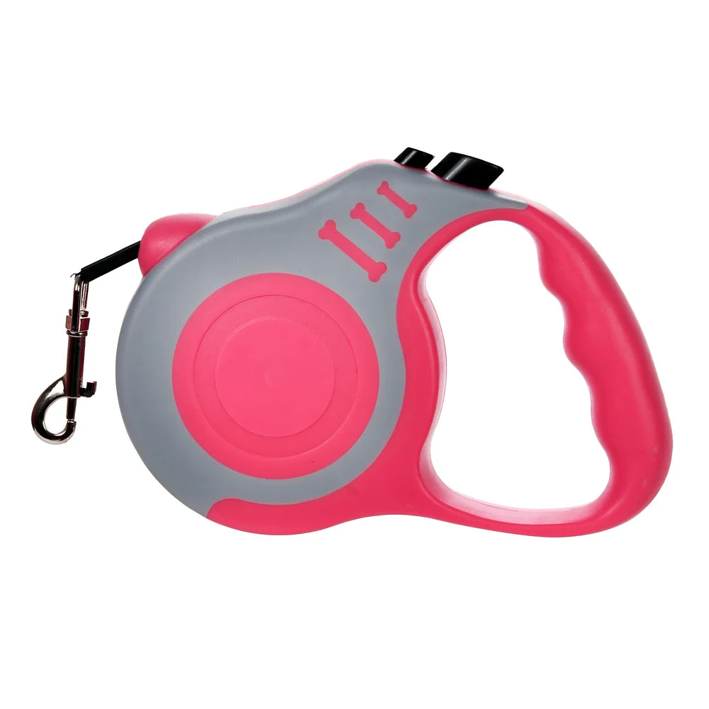 Retractable Dog Leash - 3m or 5m - Durable Traction Rope