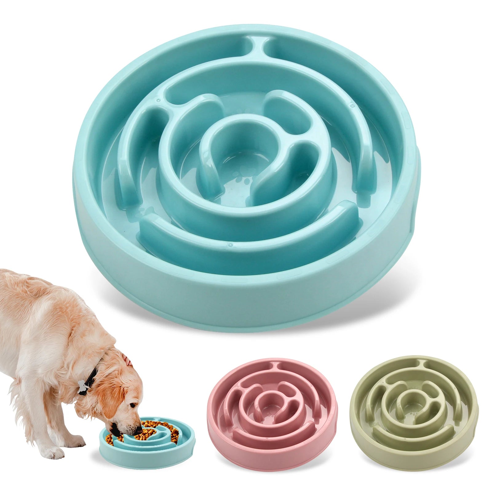 🐶 Gamelle Anti-Glouton pour Chien – Des repas plus lents, une meilleure digestion