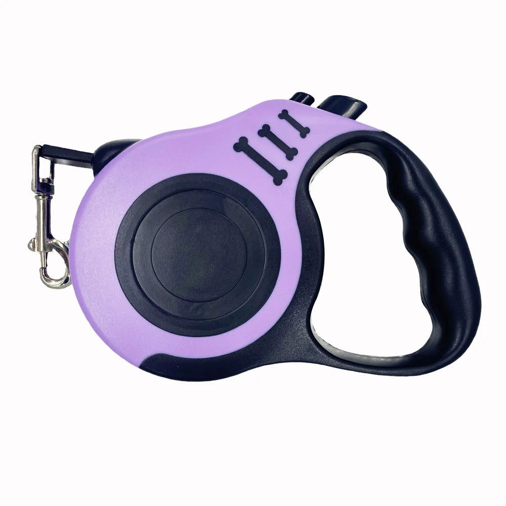 Retractable Dog Leash - 3m or 5m - Durable Traction Rope