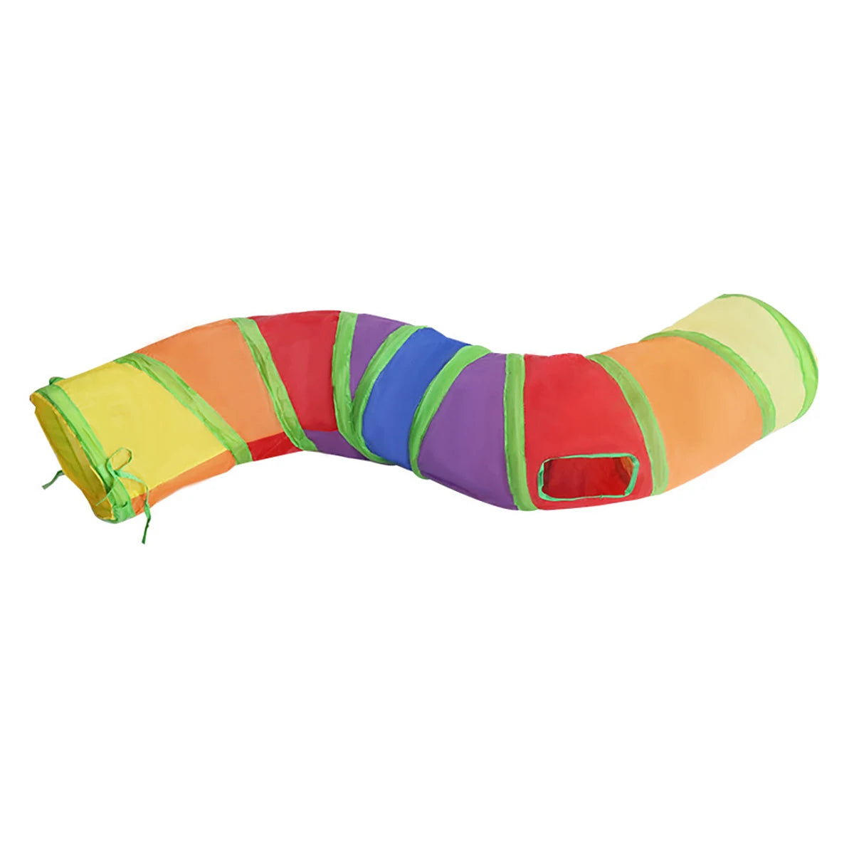 Tunnel de Jeu Pliable pour Chat - Jouet Interactif avec Balle