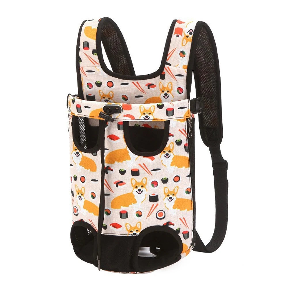 Sac à Dos Transport pour Chat et Chien - Réglable, Voyage et Randonnée