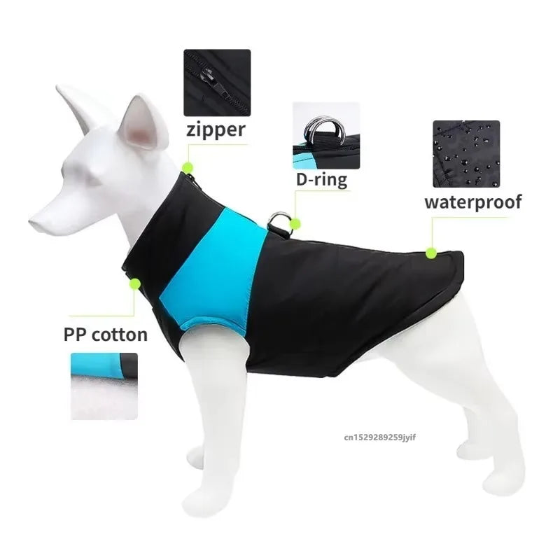 Manteau Imperméable et Chaud pour Chien – Protection Hiver & Pluie