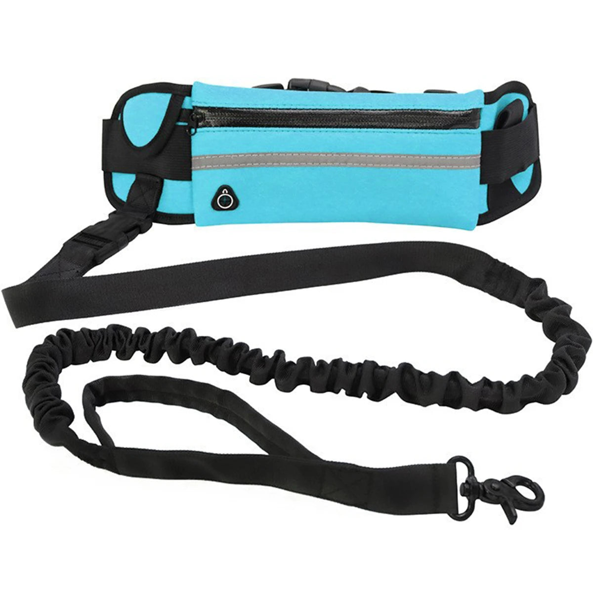 Hands-Free Dog Leash with Fanny Pack - Retractable and Reflective