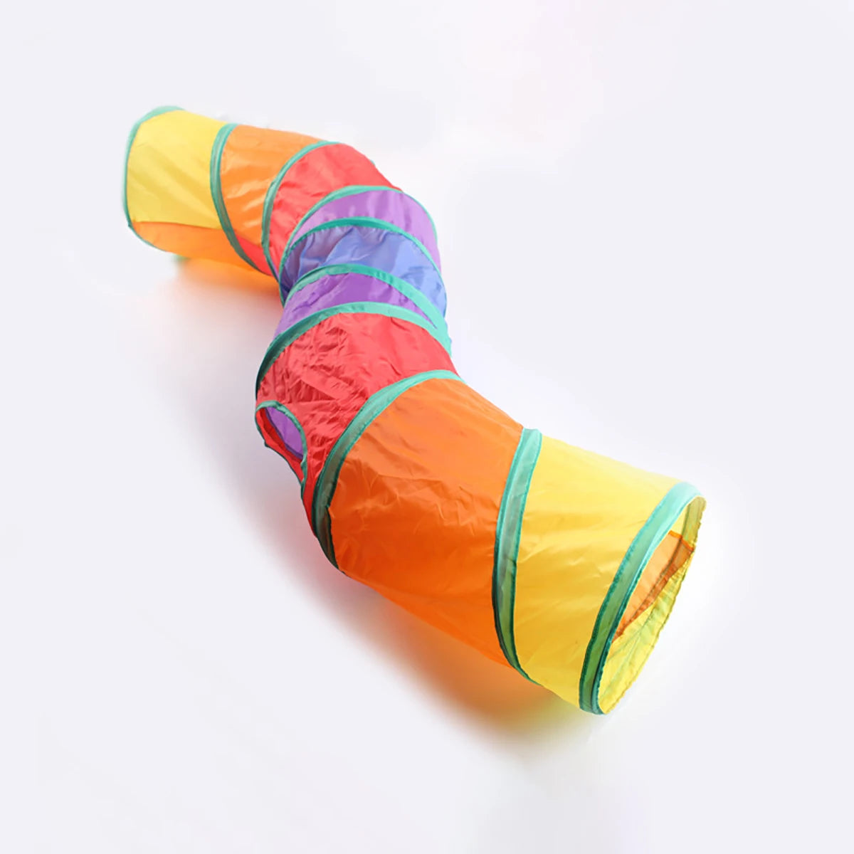 Tunnel de Jeu Pliable pour Chat - Jouet Interactif avec Balle