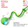 Balle Interactive Automatique pour Chat - Queue Factice, Rechargeable