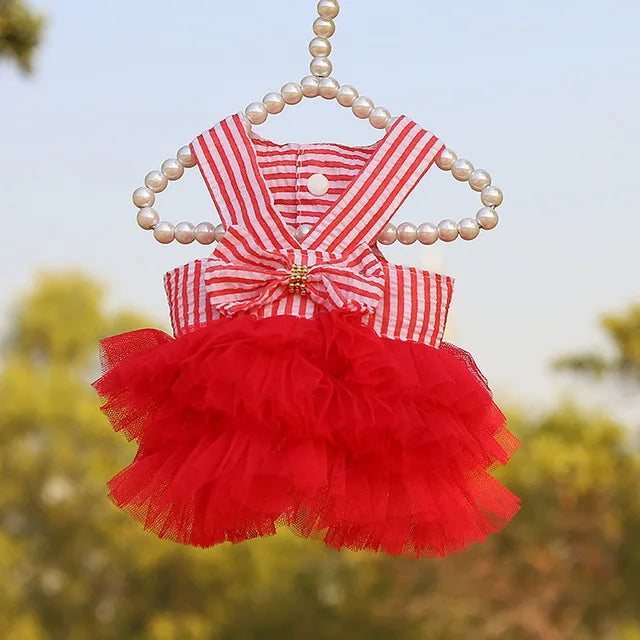Robe d'Été pour Chien - Tulle Léger, Style Princesse