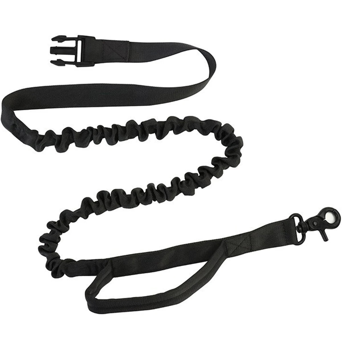 🏃 Laisse Chien Ceinture avec Sac Banane – Rétractable, Réfléchissante & Élastique