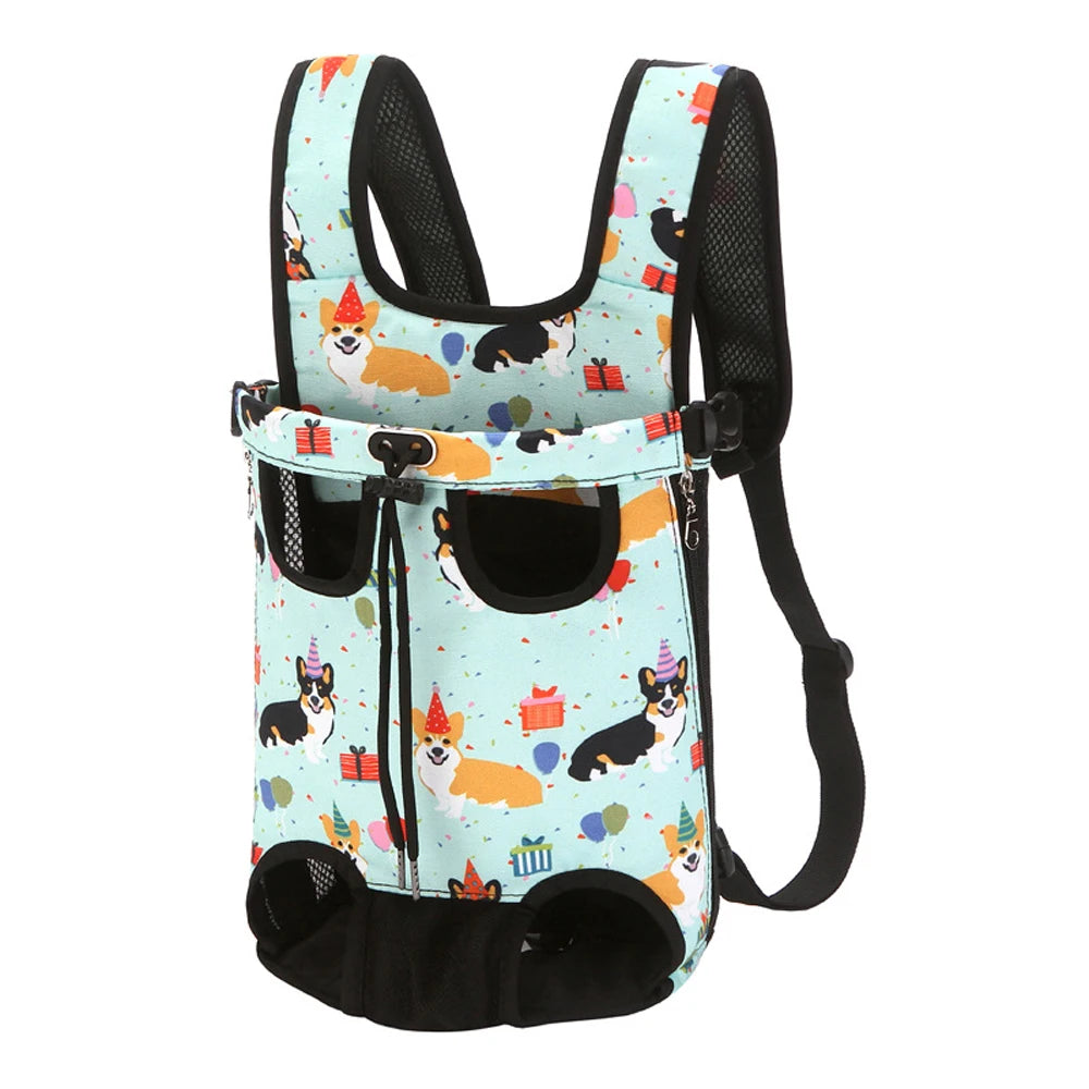 Sac à Dos Transport pour Chat et Chien - Réglable, Voyage et Randonnée