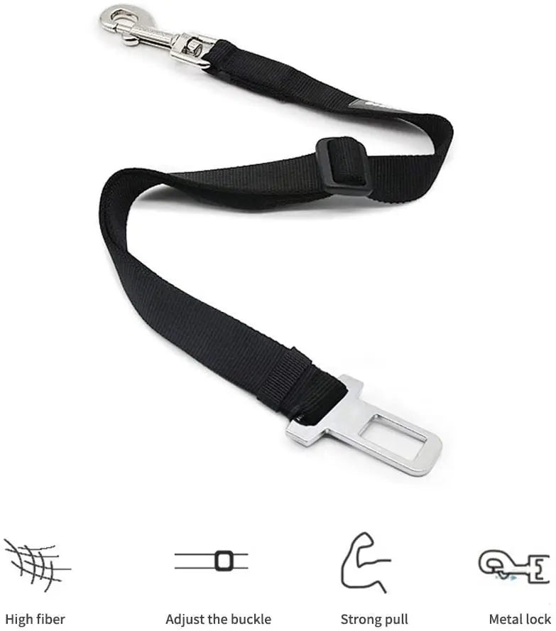 🐶 Ceinture de Sécurité Réglable pour Chien – Voyage en Toute Sérénité