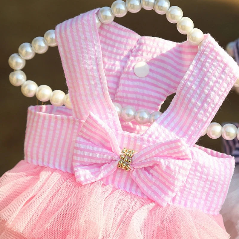 Robe d'Été pour Chien - Tulle Léger, Style Princesse