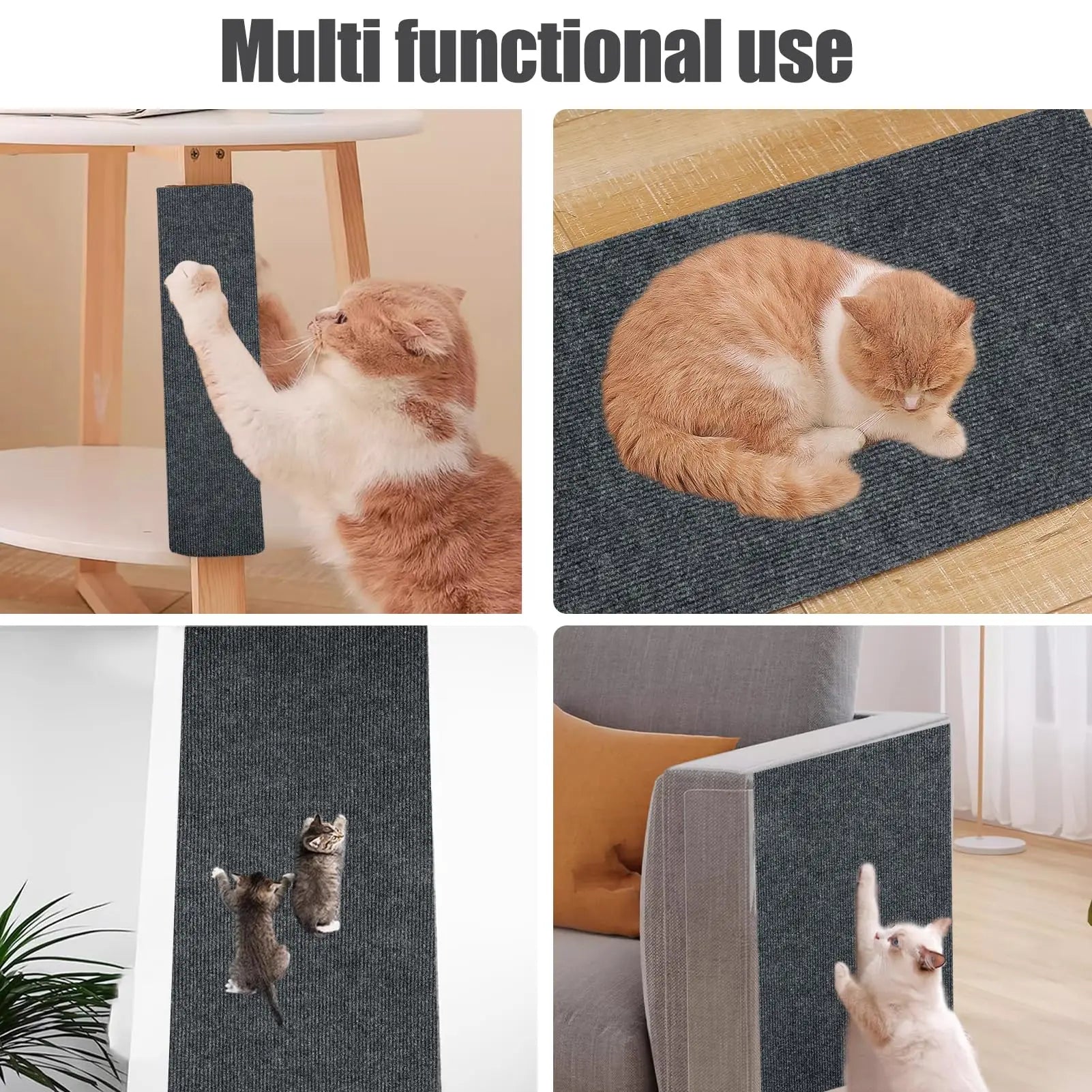 🐱 Tapis Anti-Griffures Auto-Adhésif pour Chat