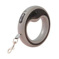 Heavy-Duty Retractable Dog Leash - Nylon Tape, One-Hand Locking, Tangle-Free