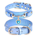 Boucle reglable du collier en cuir