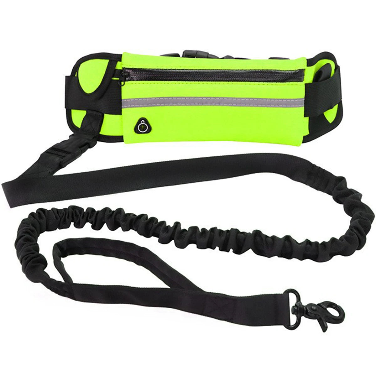 Hands-Free Dog Leash with Fanny Pack - Retractable and Reflective
