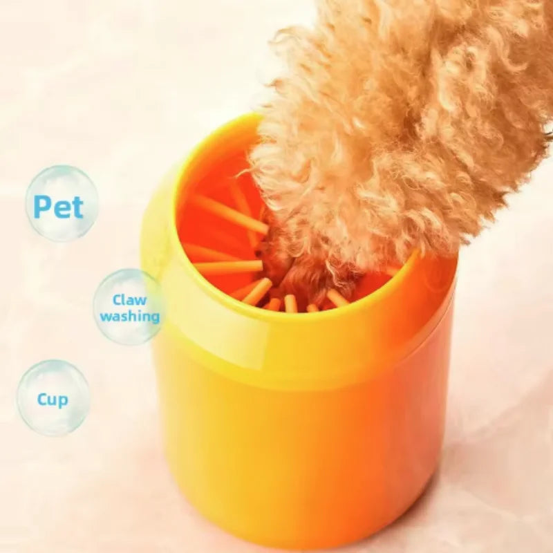 🐾 Gobelet Nettoyeur de Pattes en Silicone pour Chien & Chat