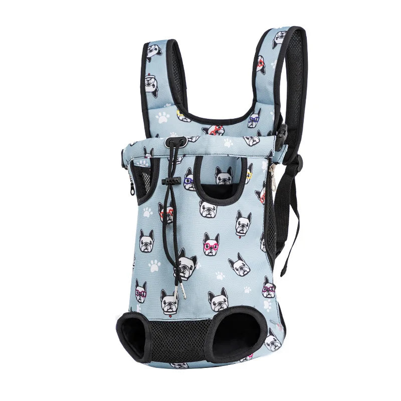 Sac à Dos Transport pour Chat et Chien - Réglable, Voyage et Randonnée